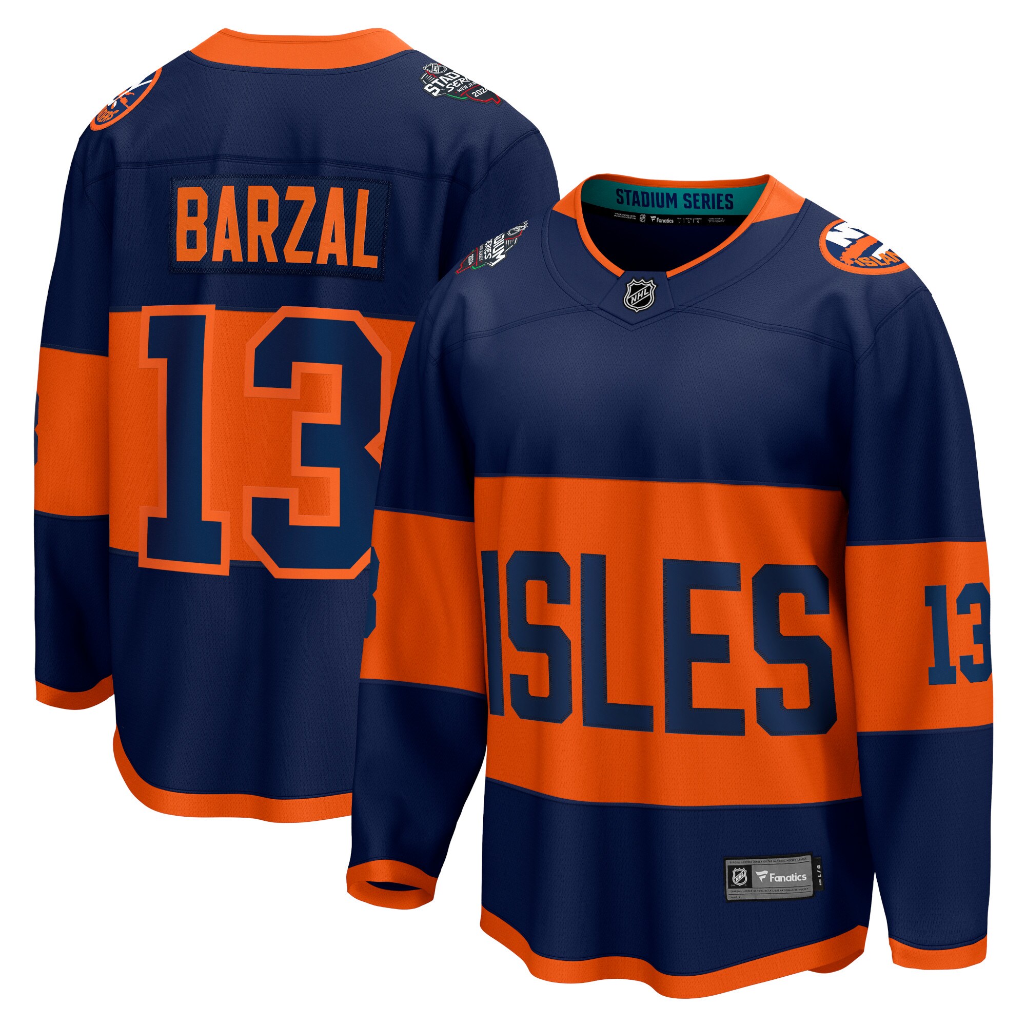 Mathew Barzal New York Islanders Fanatics 2024 NHL Stadium Series Breakaway   JerseyÂ â€“ Navy mysite