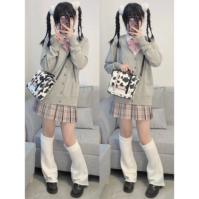 Black/White/Cow Cute Backpack ON115