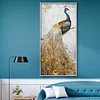 45 X 85cm Full Round Drill Mosaic Craft DIY Noble Peafowl Diamond Painting