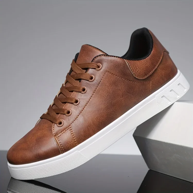 Men's Casual Leather Comfortable Orthopedic Shoes