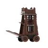 Moc The Medieval Siege Tower without Minifigure