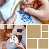3/5 pcs 11 Count Classic Embroidery Cotton Fabric for DIY Handmade Art Craft