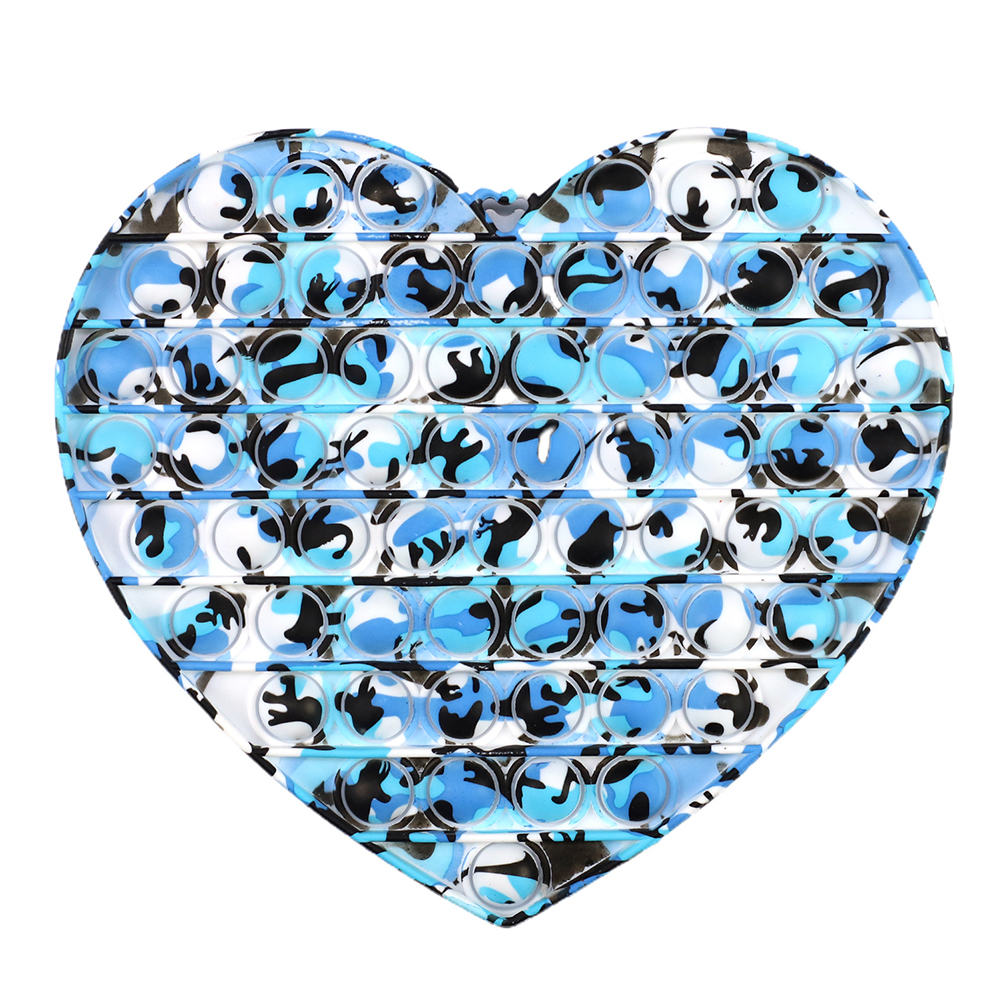 

Heart Mixcolor - Pop It Fidget Toy, 501 Original