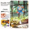 2pcs Easter Bunny Diamond Painting Double-sided Crystal Window Suncatcher Craft Set Birthday Gifts Home Garden Decor Hanging Kit