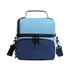 Double Layers Lunch Bag Leak Proof Hand-Held Cooler Box Portable Picnic Trip Bag