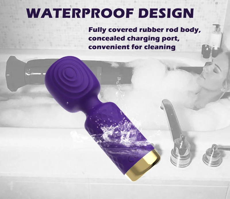 Clio Micro Wand Massager – Clitoral Vibrator & Portable Body Massager