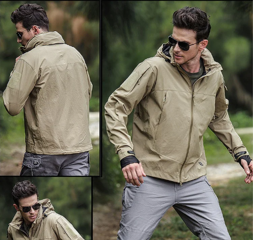 🔥Chaqueta impermeable cortavientos hombre