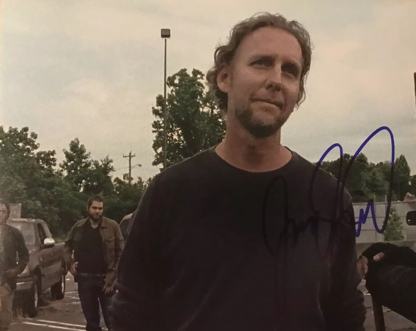 JAYSON WARNER SMITH HAND SIGNED 8x10 Photo Poster painting THE WALKING DEAD GAVIN RARE AUTOGRAPH