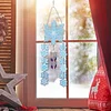 DIY Diamond Painting Double Sided 3D Wind Chime Xmas Pendant  Hanging Kit