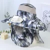 Summer Hat With Fan For Men And Women Charging Sun Protection Sunshade Large Brim Fisherman Hat Adult Camouflage Hat Anti-Ultraviolet