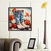 Diamond Painting-DIY Full Round Drill Flower Cowboy Boots（40*40CM)