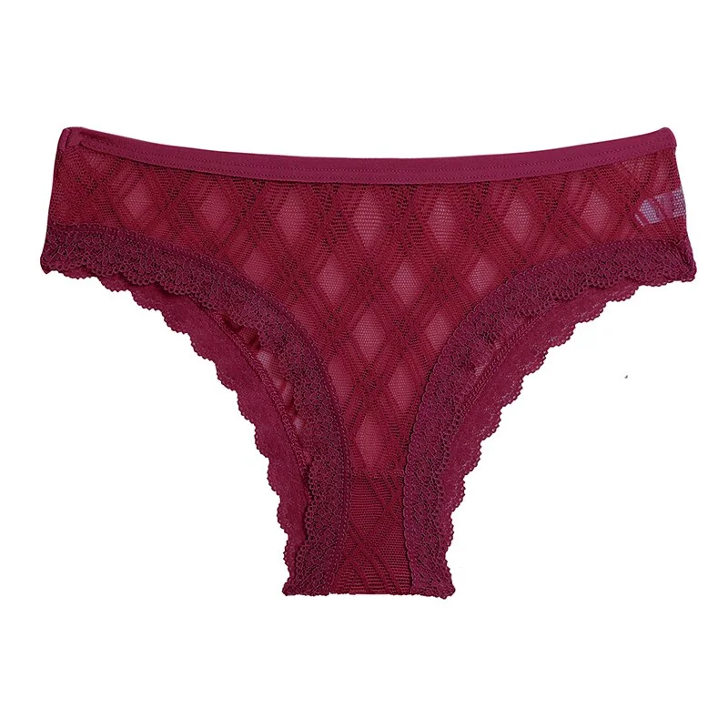 FINETOO Women Lace Boyshort Sexy Floral Panties S-XL Girls Low-Rise Underwear Ladies Comfortable Underpants Female Lingerie 2022