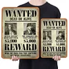 REWARD - Vintage Metal Signs(12*16Inch) - Music