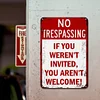 No Trespassing Warning - Vintage Metal Signs(12*16Inch) - Warning
