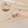 Bold and enlarged high-end thickened anti-shoulder corner household clothes hanging seamless clothes rack integrated