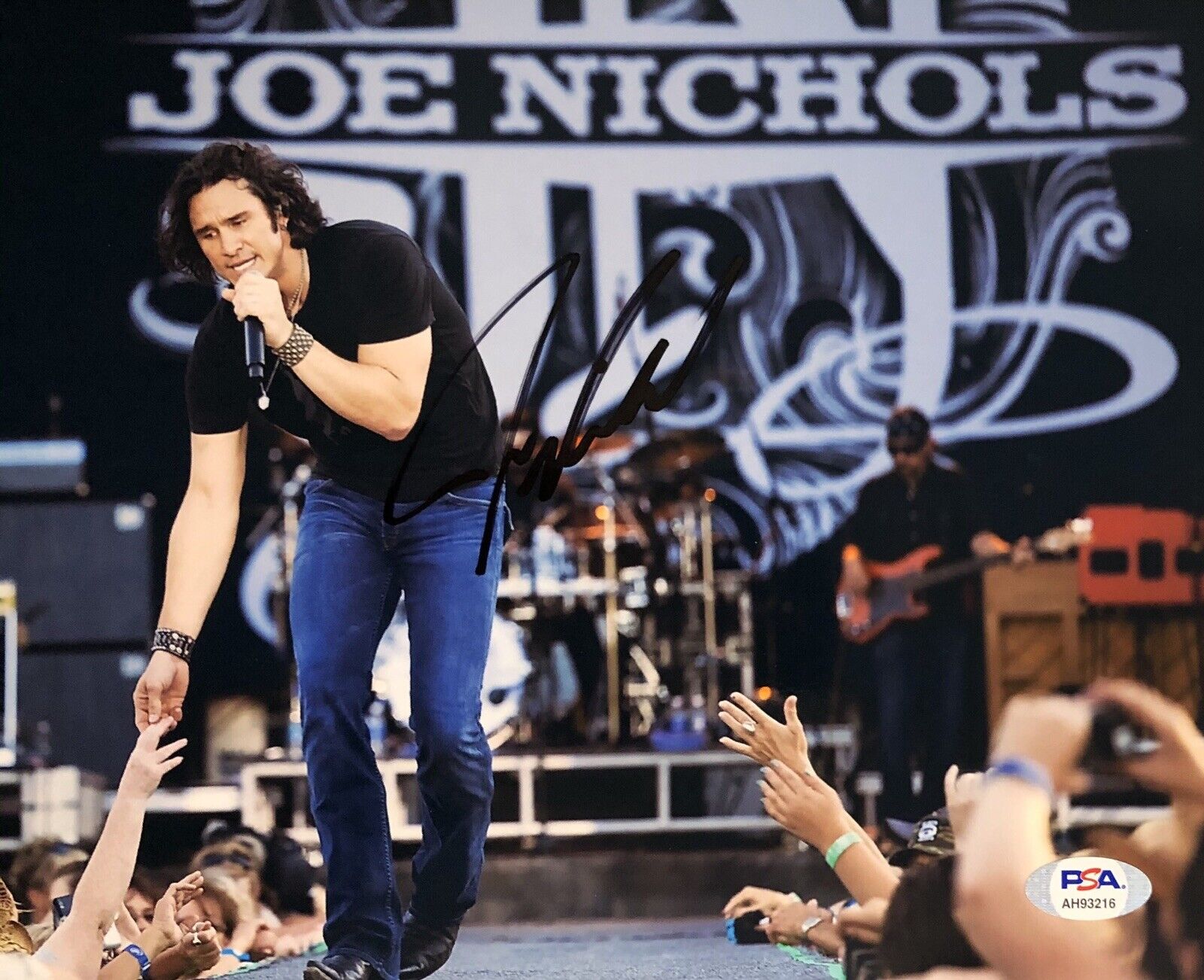 Joe Nichols Signed Autographed I’ll Wait For You 8x10 Photo Poster painting Psa/Dna