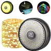 2 in 1 Portable Outdoor LED Camping Light String, USB Rechargeable