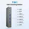 tounee Laptop Stand & Dock 2-in-1, 7-in-1 Multifunctional Expansion Base