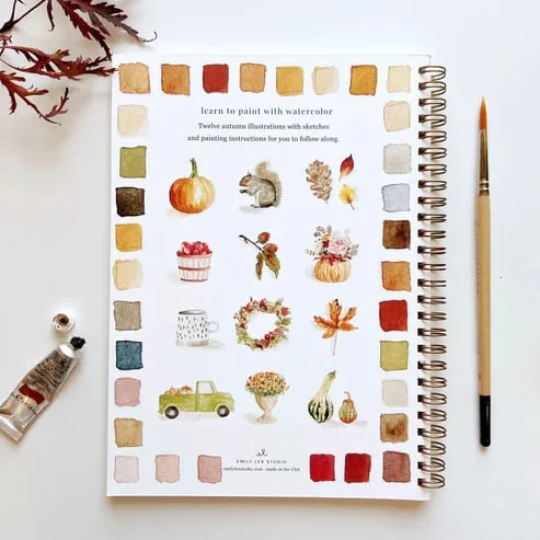 Emily Lex Watercolor Workbook