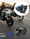 Motorcycle Helmet BT Headset Motorcycle Headphones Compatible with All Helmets