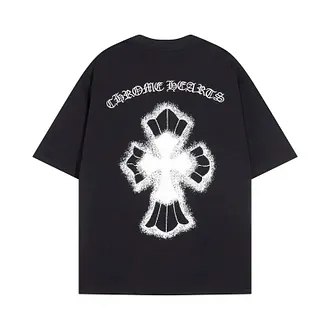 Chrome Hearts Tシャツ黒&白 H0165