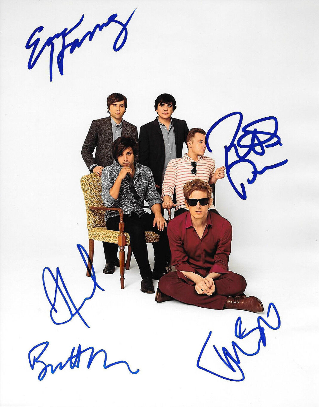 GFA American Rock Band * SPOON * Signed 8x10 Photo Poster painting AD1 COA