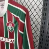 25/26 Fluminense Long Sleeve Soccer Jersey Home