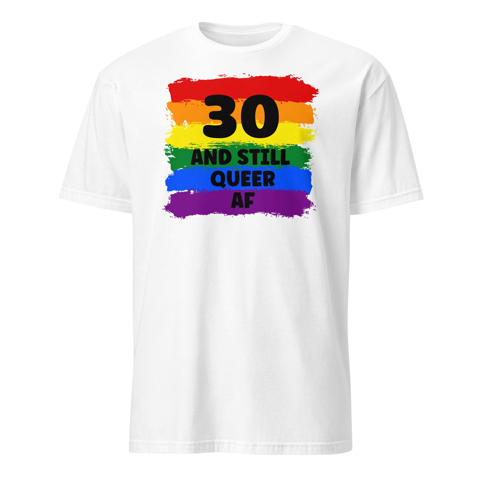 Custom LGBTQ birthday party group shirts