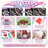 Special Shape Rhinestone Diamond Painting Kit Partial(Night Lily Beauty)