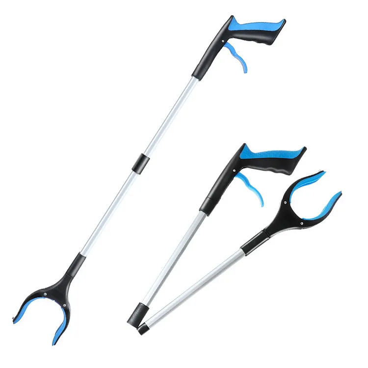 43" Extra Long Grabber Reacher Tool &ndash; Heavy Duty with 360&deg; Rotating Jaw & Magnets 