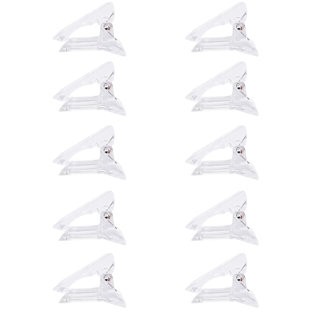

10Pcs Nail Clip Acrylic Nail Fake Finger Polish Extension Nail Form, 501 Original