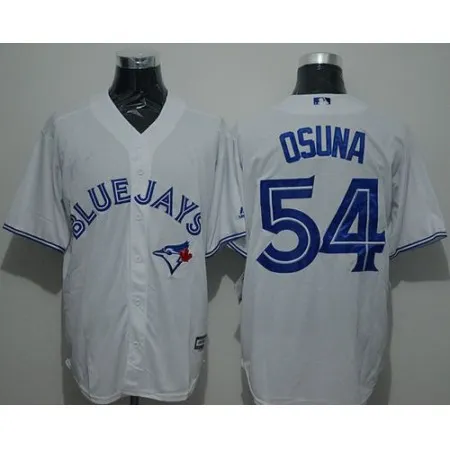 Blue Jays #54 Roberto Osuna White New Cool Base Stitched MLB Jersey