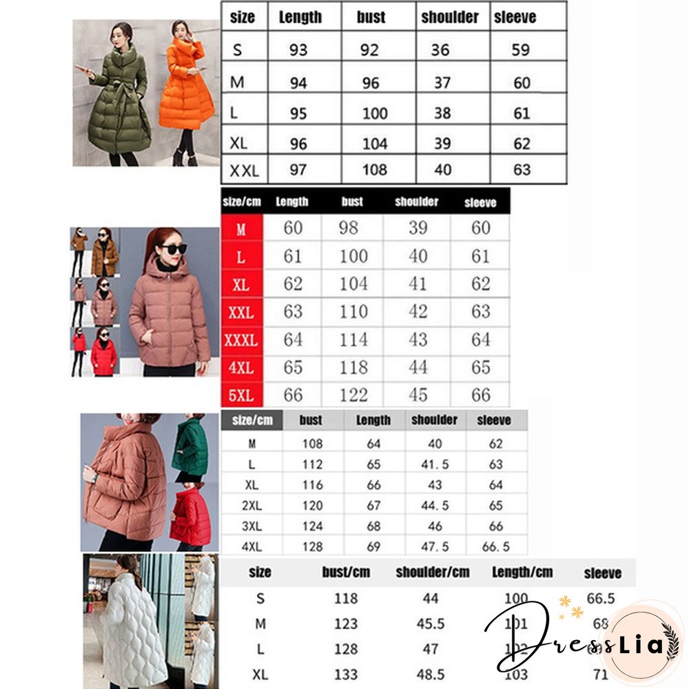 New Women Winter Down Jackets Warm Long Slim Coat And Jacket Female Big Swing Women Snow Outwear