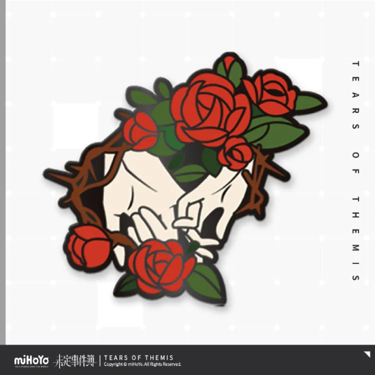 Metal Badge 4th Bullet [Original Tears of Themis Official Merchandise]