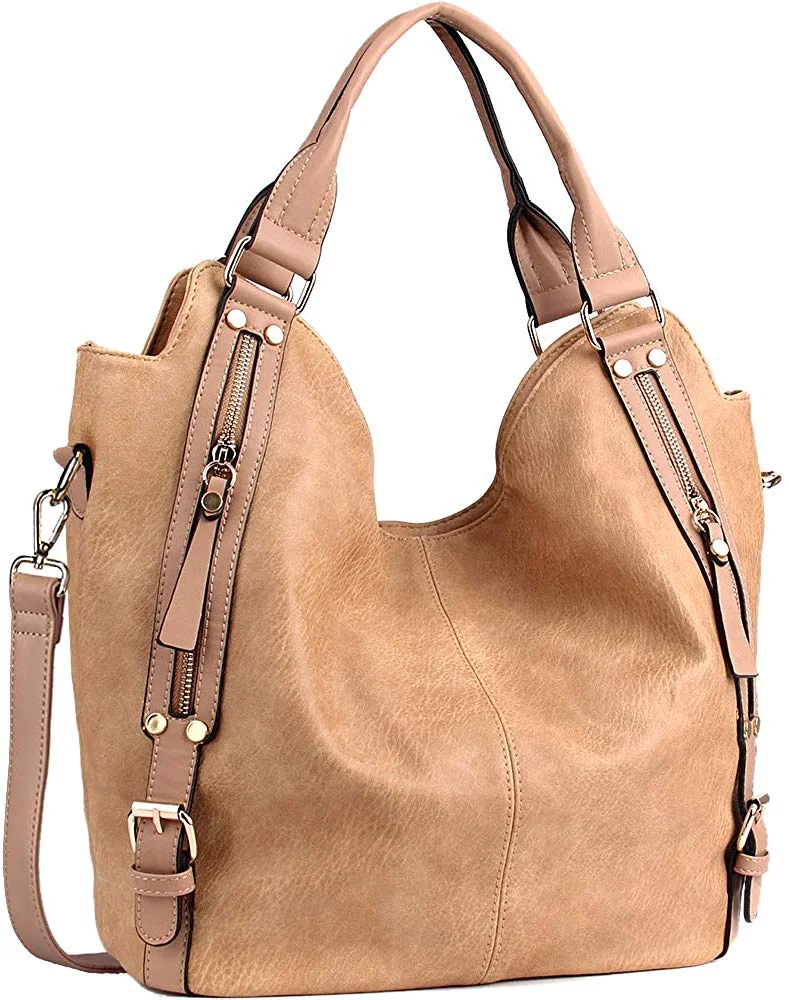 Women Handbags Hobo Shoulder Bags Tote PU Leather Handbags Fashion Large Capacity Bags