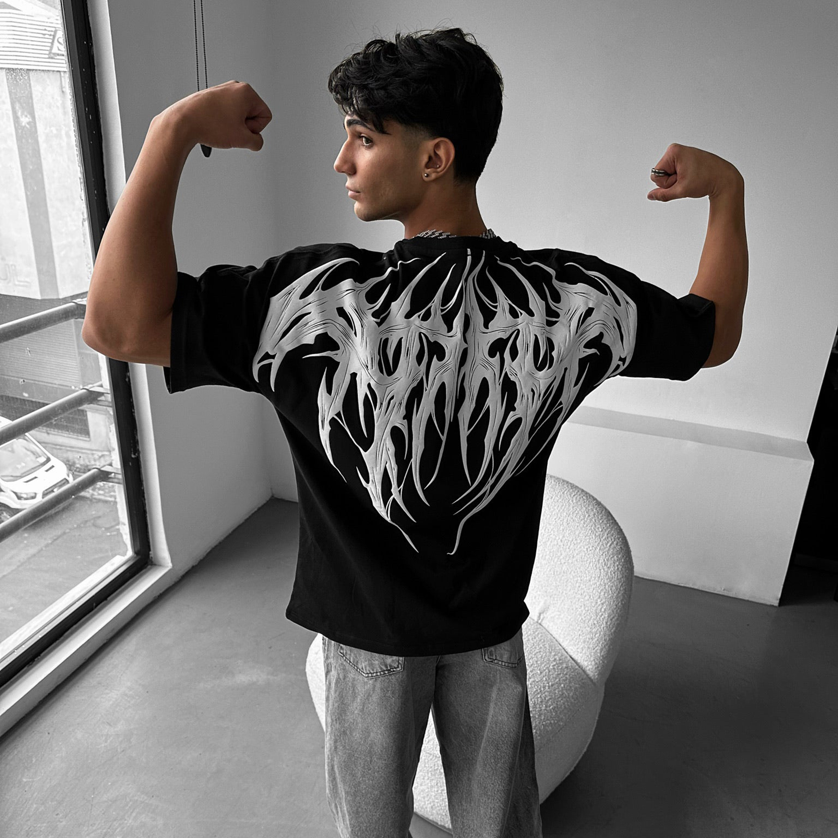 Oversized Mafia Tribal T-shirt