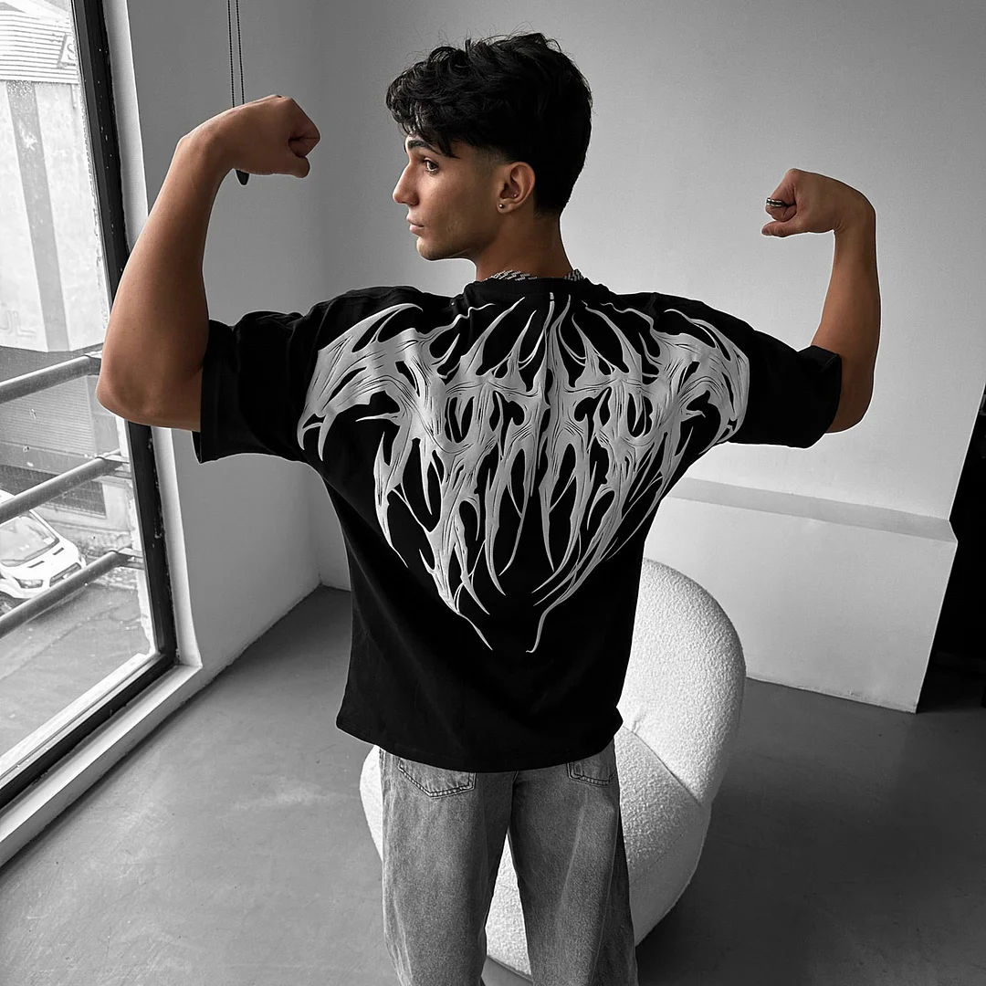 Oversized Mafia Tribal T-shirt