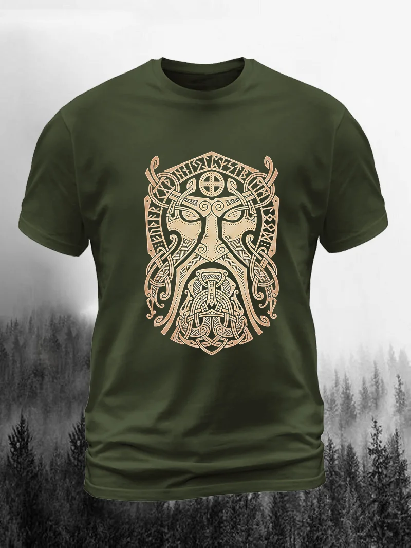 THOR.GODMASK Print Short Sleeve Men's T-Shirt in  mildstyles