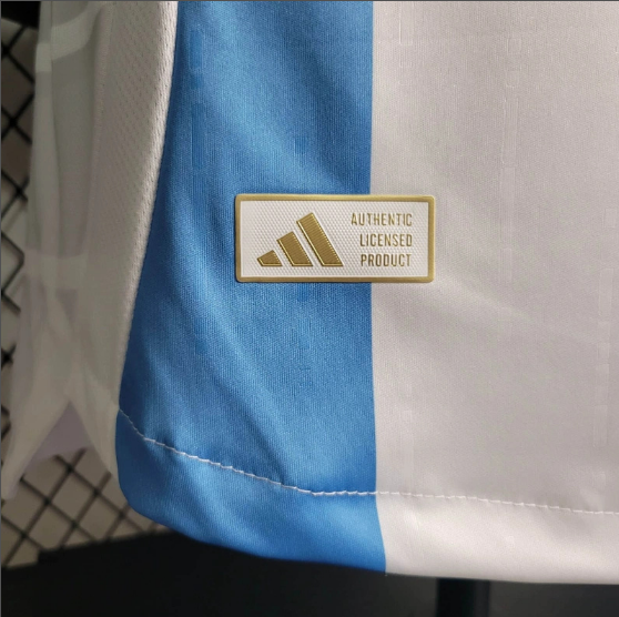 2024 Argentina Home Player Version Men's Football T-Shirt Thai Quality