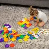 Blocs de construction imbriqu&eacute;s pour la construction de maisons