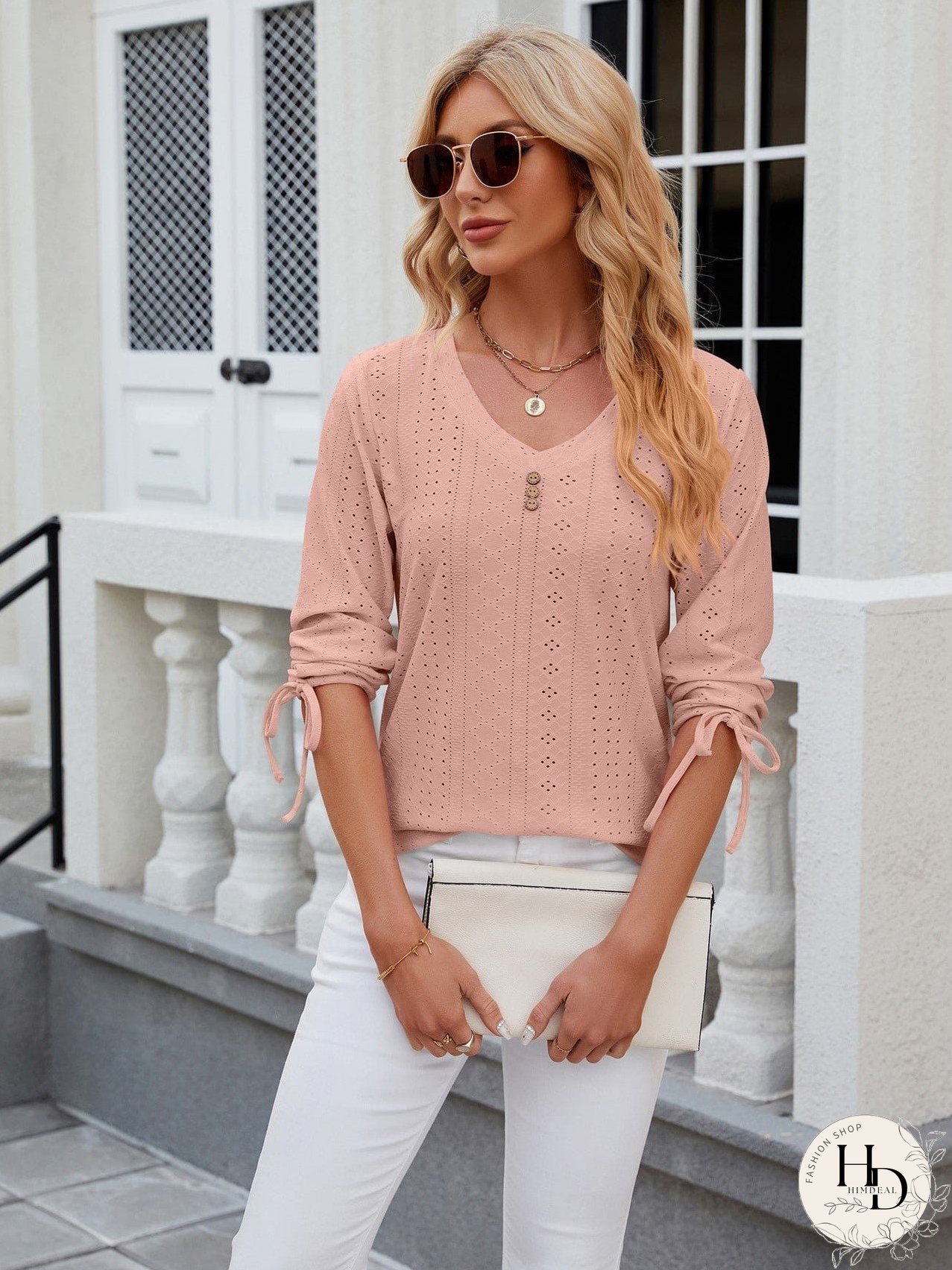 Versatile Knit Mock Neck T-Shirt
