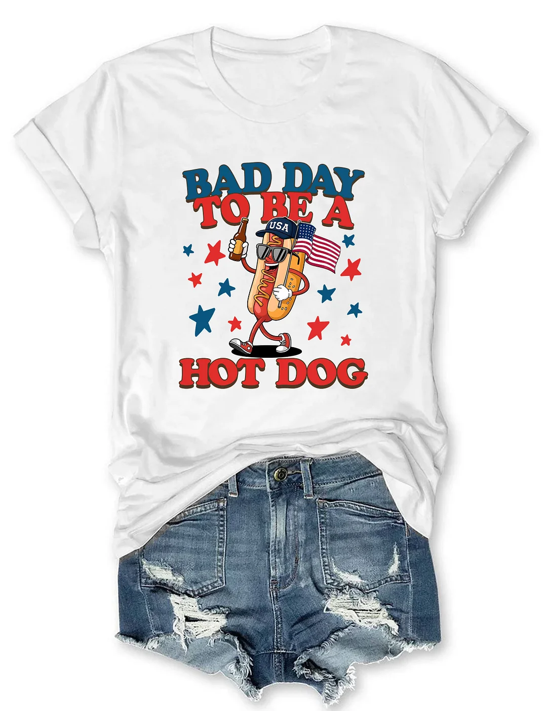 Bad Day to Be a Hot Dog T-shirt