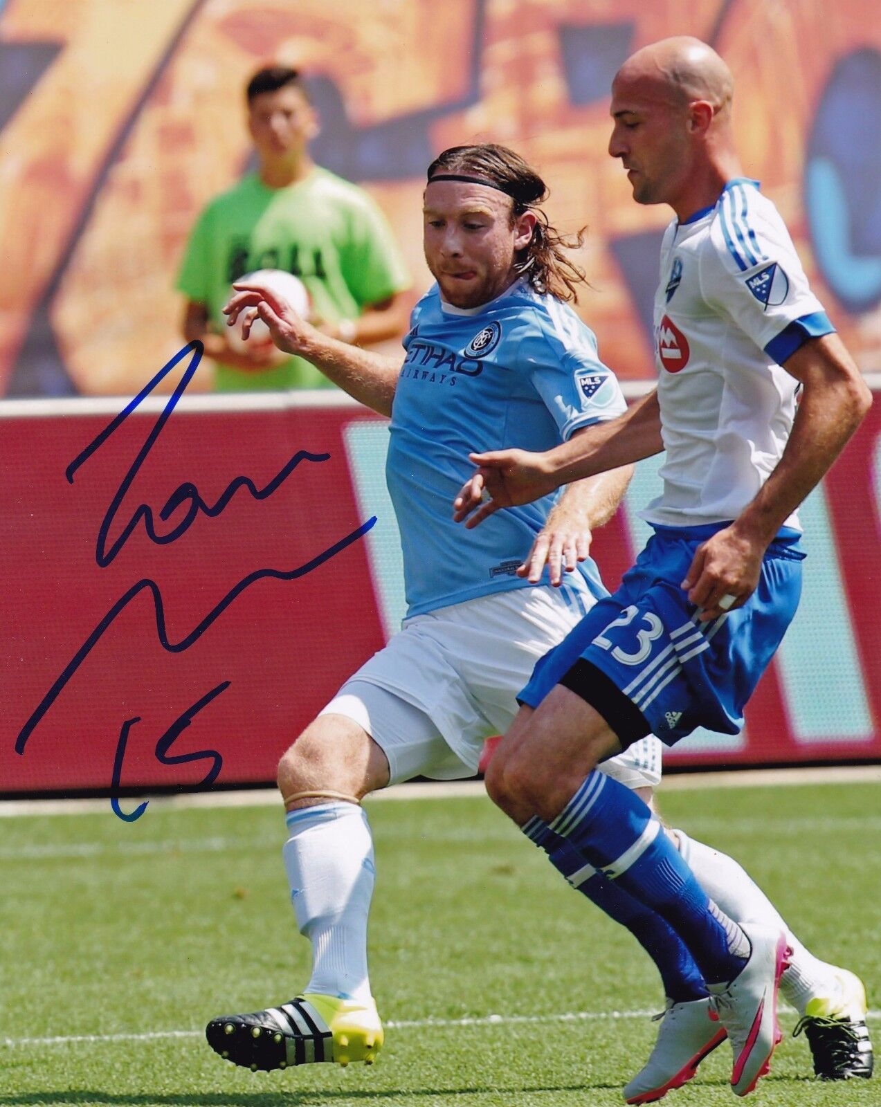 Thomas McNamara autographed 8x10 New York City FC #2  Shipping