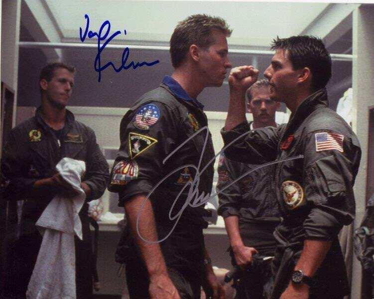 REPRINT - TOP GUN Tom Cruise Autographed Signed 8 x 10 Photo Poster painting Poster RP