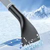 Car Glass Deicing Cleaning Tool 2 in 1 Car Ice Shovel Glass Brush Car Wash Tools