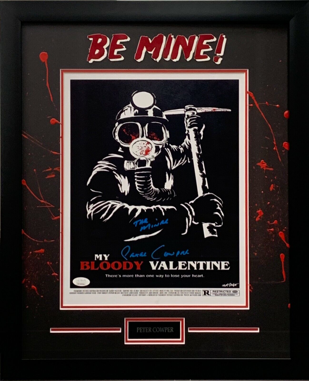 Peter Cowper autographed inscribed framed 11x14 Photo Poster painting My Bloody Valentine JSA