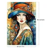 Vintage Girl-Paint by Numbers Acrylic Painting 40*60CM(HOT)