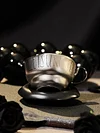 Electroplating Creative Coffee Cup Afternoon Tea Cup Flower Tea Cup Set