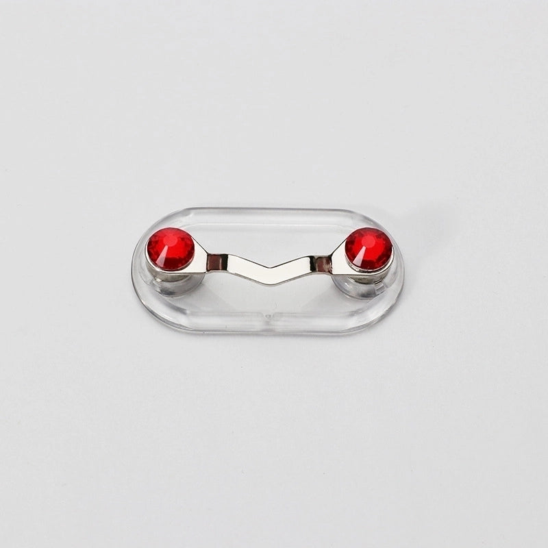 Readerest Magnetic Glasses Bracket Magnetic Brooch Magnet Badge Headset Creative Storage Magnetic Glasses Clip