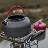 1.4L Outdoor Water Kettle Teapot Coffee Pot for Picnic Camping Hiking Travel